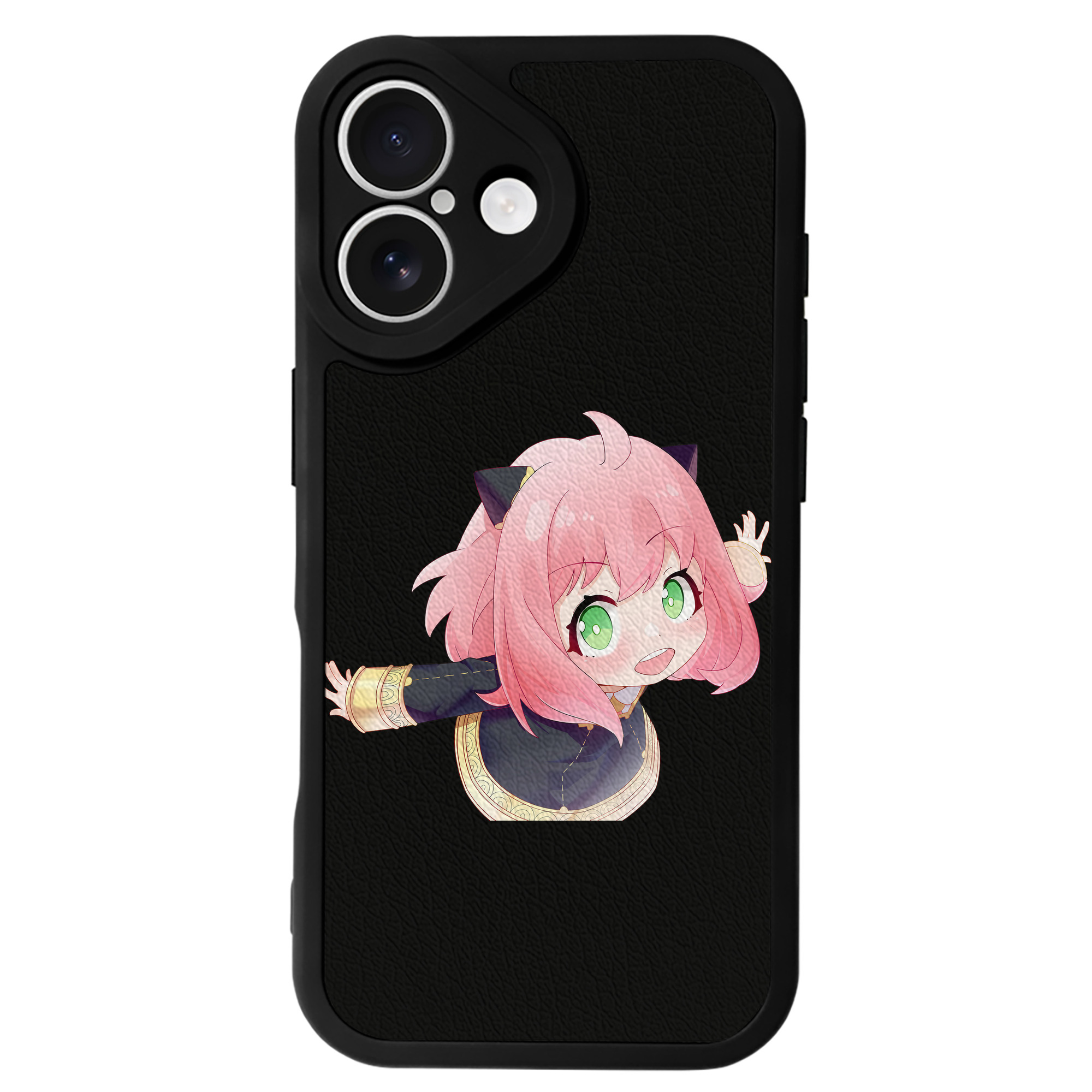 （画像用） SPY×FAMILY间谍家家酒 【iPhone 16シリーズ対応】シリコンスマホケース（レザー調） 材質：シリコン
